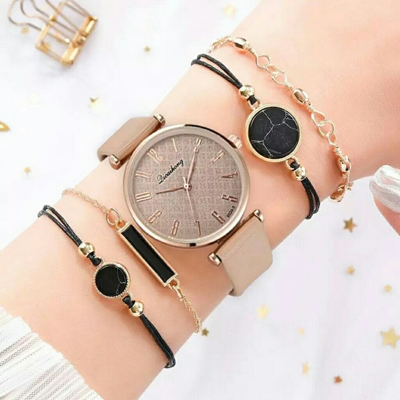 Accessories - Leather Watches For Women Simple Black Casual Dres
